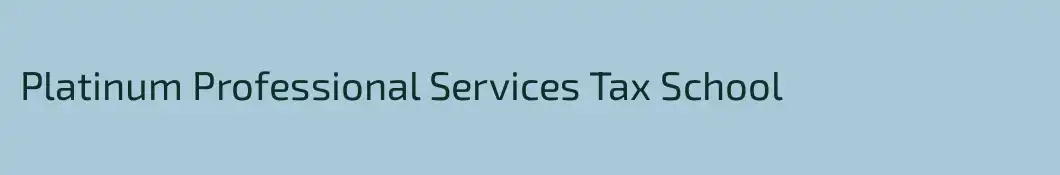 Platinum Professional Services Tax School
